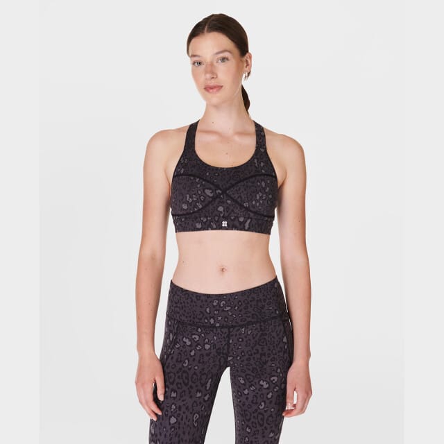 Sweaty Betty Power Medium Support Sports Bra ZWART - Maat M