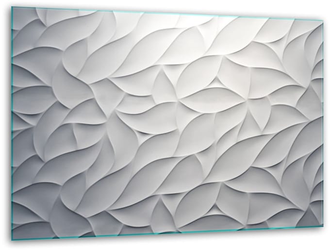 TMK ArtDeko Serie - Glazen Snijplank - 40x30 cm - Veilig - Antislip