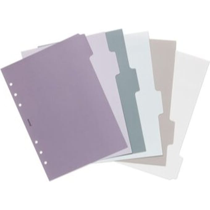 Filofax tabbladen, formaat pocket - norfolk
