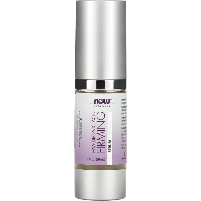 NOW Foods, Solutions, Hyaluronzuur Verstevigend Serum, 1 fl oz (30 ml)