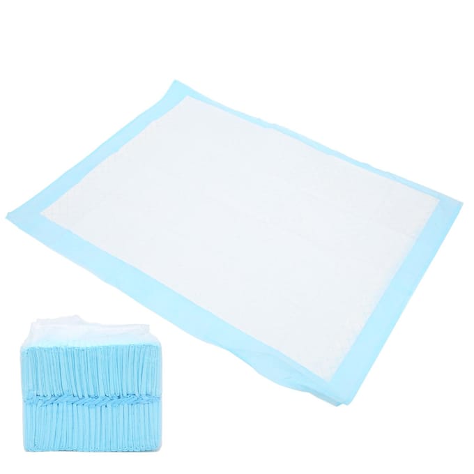 Huisdierplasmatjes Sterk Waterabsorberend Wegwerp Zacht Mini Huisdierluiers voor Huisdierhonden KattenS: ca. 33 blue