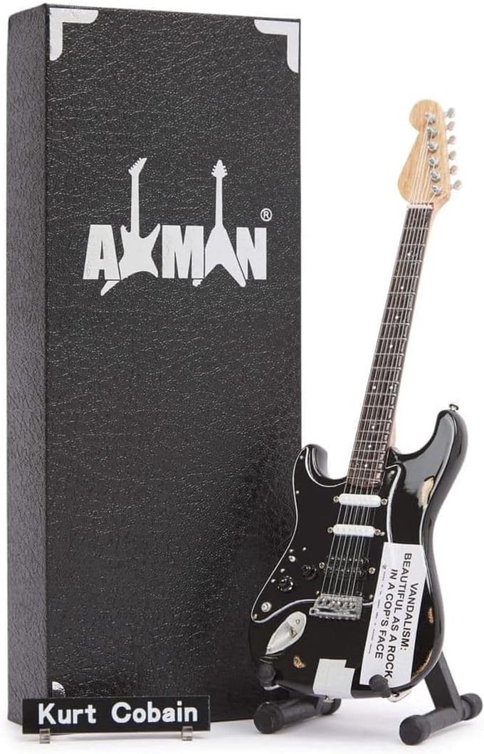 Miniatuur Gitaar Replica - Iconisch Rock Model