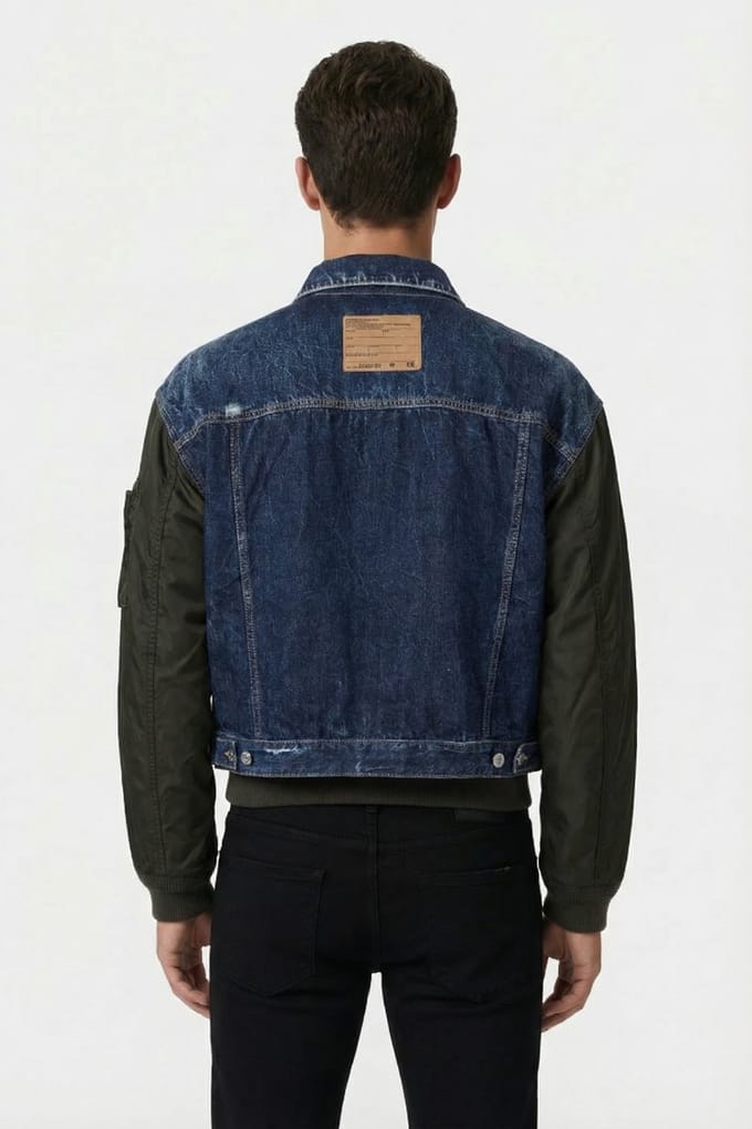 Dsquared2 Jacket Blue Größe: 52 | Jeansjacken Outlet | Herren | Blau