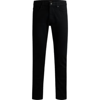 BOSS Orange DELAWARE BO Heren Slim Fit Comfort-Stretch Zwarte Jeans NOS