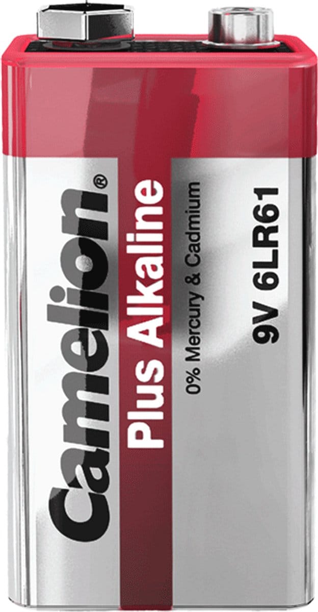 Camelion Plus Alkaline 6LR61 – 9V Blokbatterij – Langdurige Energie – SP1