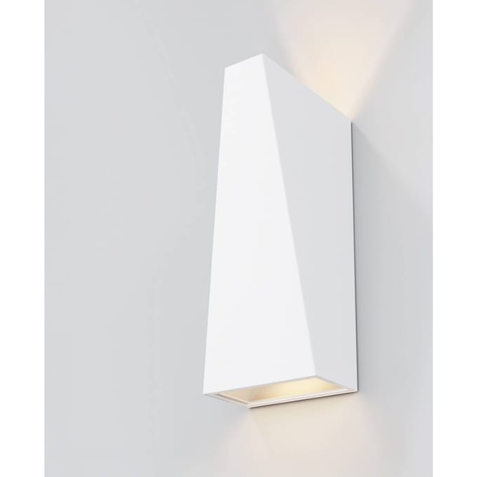 Maytoni LED buitenwandlamp Times Square wit