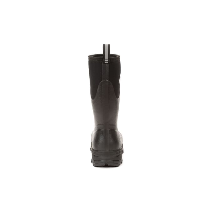 Muck Boot Arctic Ice Mid AGAT | Zwart - Regenlaarzen - Maat 48 -