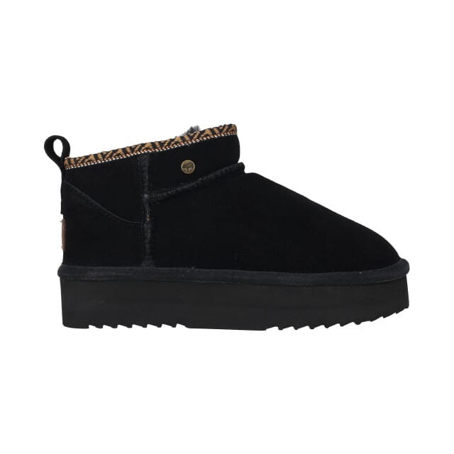 Warmbat Durack - dames laars - Zwart - maat 36 (EU) 3.5 (UK)