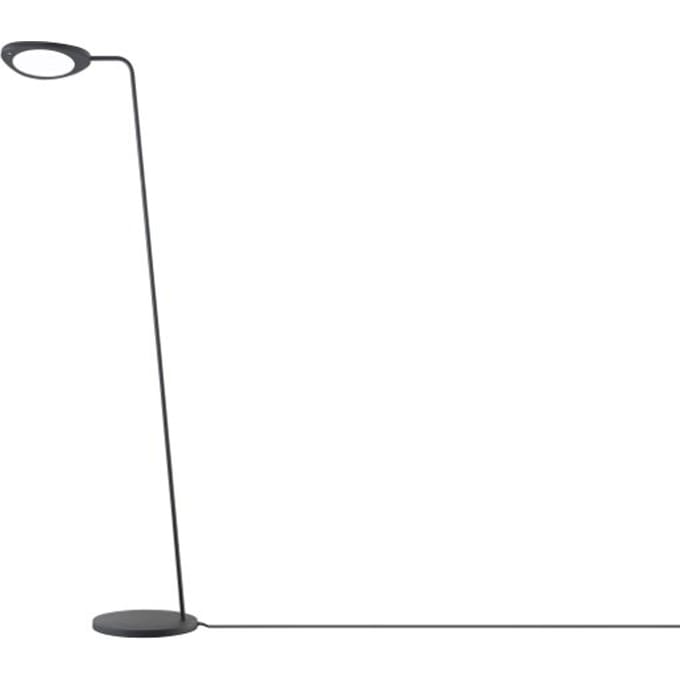 Muuto - Leaf Vloerlamp - zwart