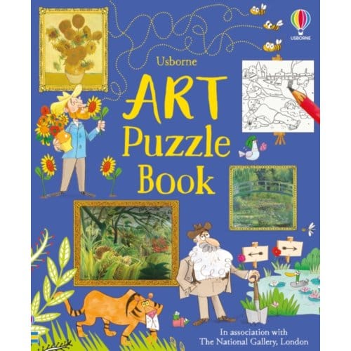 Art Puzzle Book - Art Activity Books - Rosie Dickins