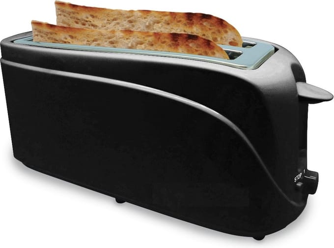 Moodzz - MZ-2308 - Longslot Broodrooster – Extra Lange Sleuven – 1300W