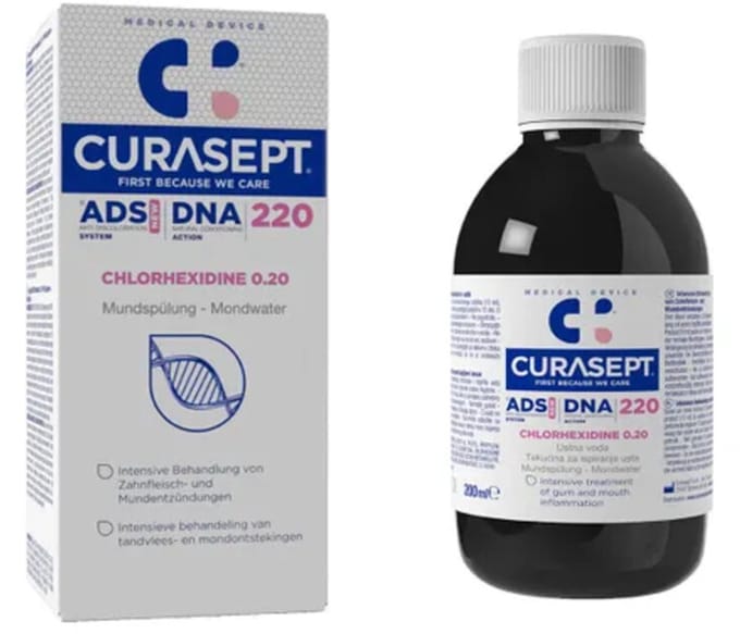 Curasept Mondspoeling ADS DNA 220 0,20% CHX - 200 ml