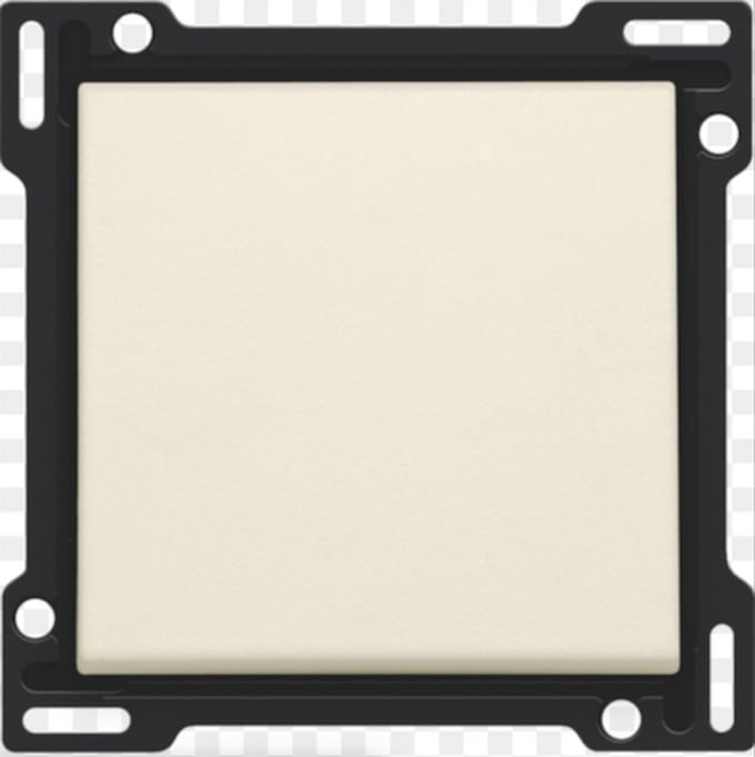 Niko 100-31001 Afwerkingsset voor drukknopdimmer, cream