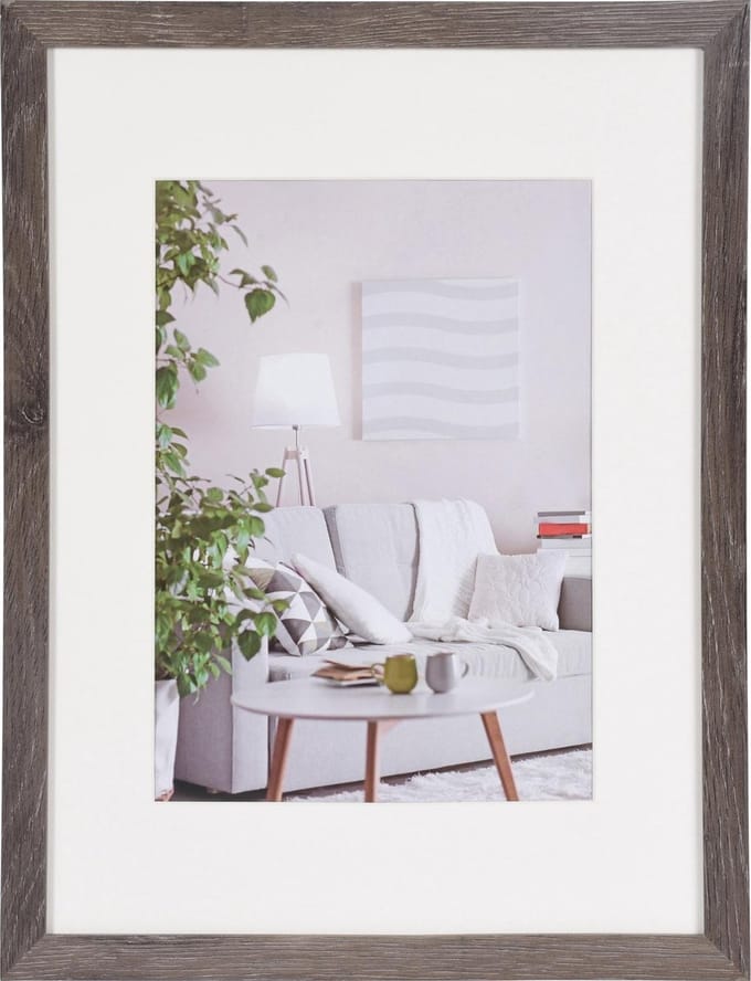 Fotolijst - Henzo - Modern - Fotomaat 30x40 cm - Donkergrijs
