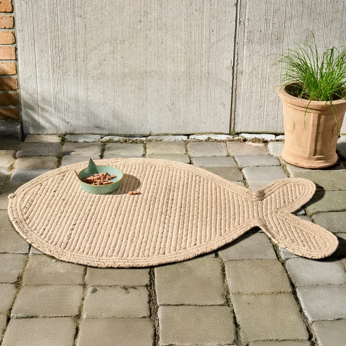 LOBERON Vloerkleed voor binnen en buiten Oceravia beige
