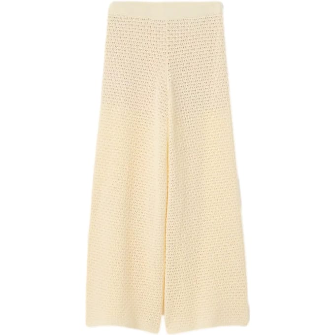 Dames wide-leg haakbroek Stefanel