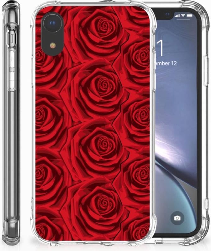 Apple iPhone Xr Case Red Roses
