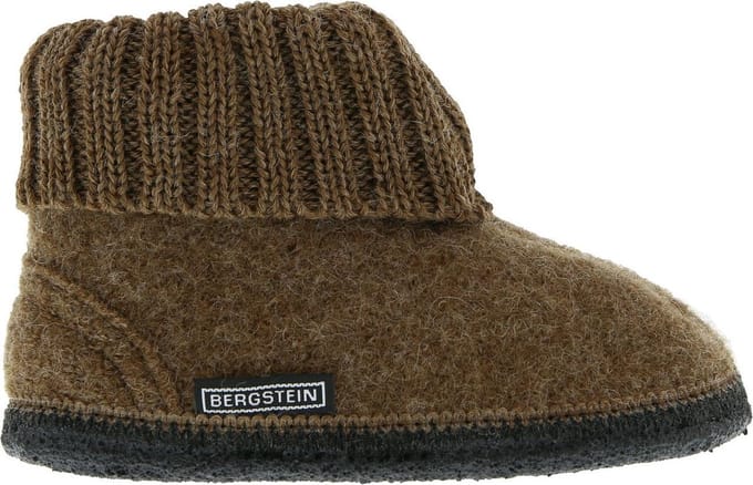 Bergstein Cozy Sloffen Unisex Junior - Brown - Maat 20