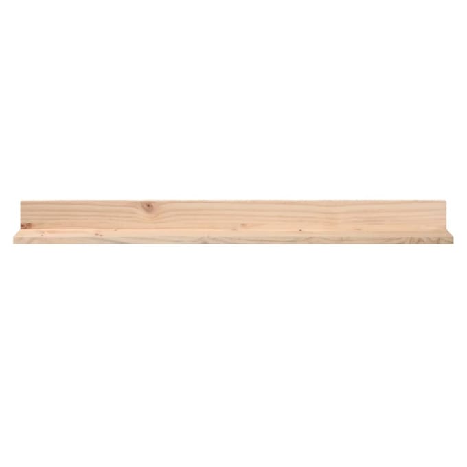 vidaXL - Wandkasten - 2 - st - 110x11x9 - cm - massief - grenenhout