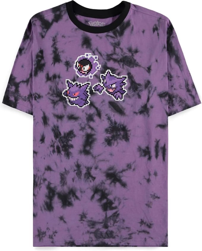 Pokémon - Ghost Overzsized Dames T-shirt - XS - Paars