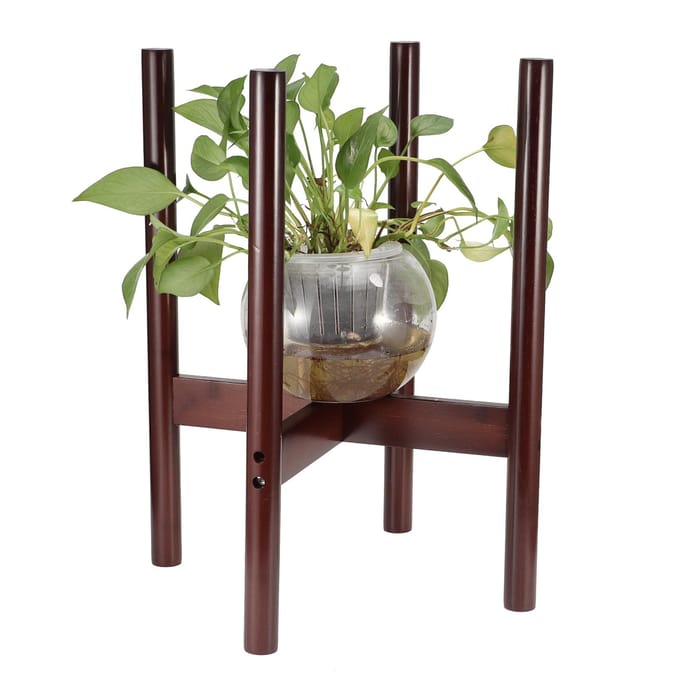 Bamboe Plantenstandaard Bloempot Houder Potstandaard Binnen Displayrek Kamer DecorS black