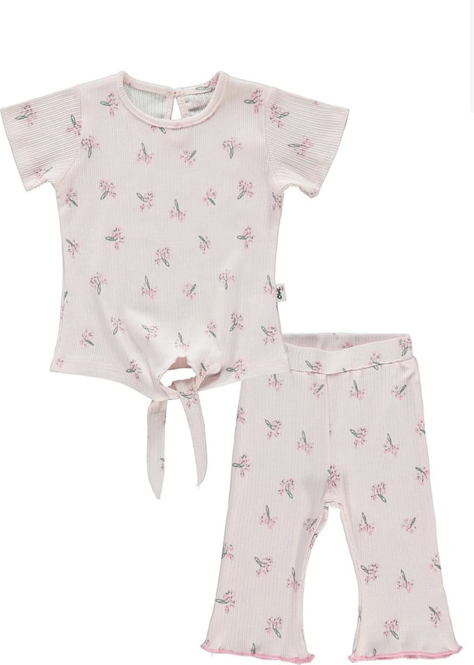 T-shirt & broek meisjes - Tweedelige set