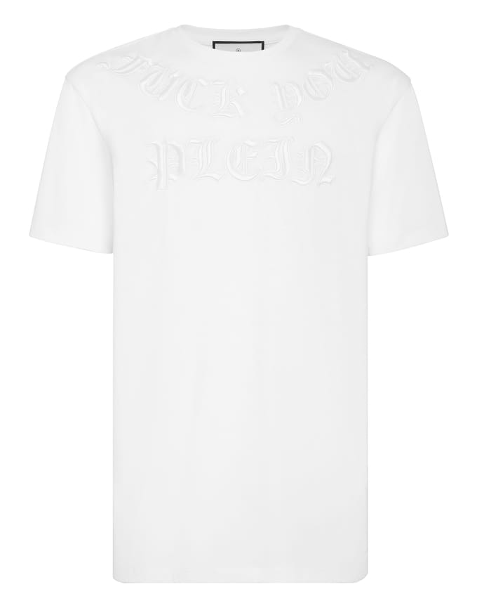 T-Shirt Ronde Hals Gothic Plein