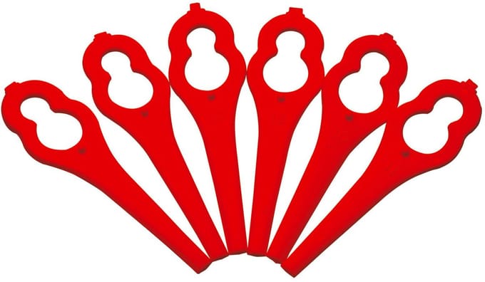 Bosch Home and Garden F016800183 Reserve mes Set van 24 stuks Geschikt voor (grastrimmer): Bosch ART 26 Accutrim