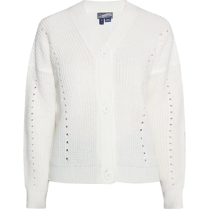 Dreimaster Vest Dames wolwit