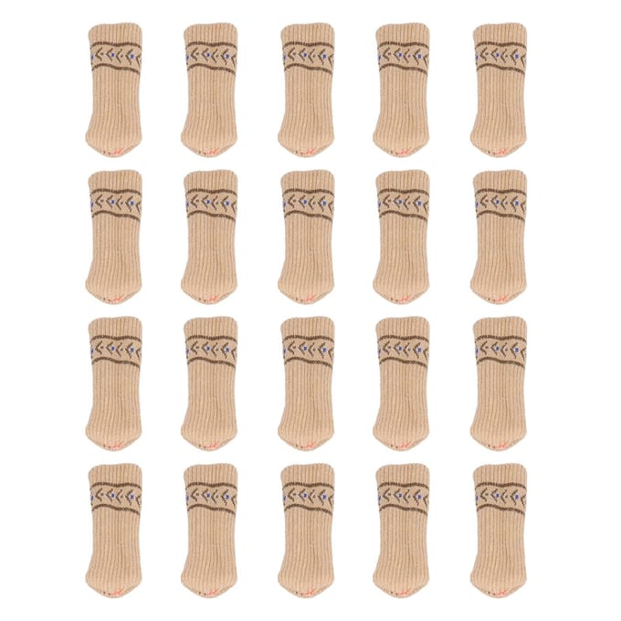 20 STUKS Stoelpootdoppen Acryl Siliconen Dubbele Laag Elastisch Meubelpoten Vloerbeschermers