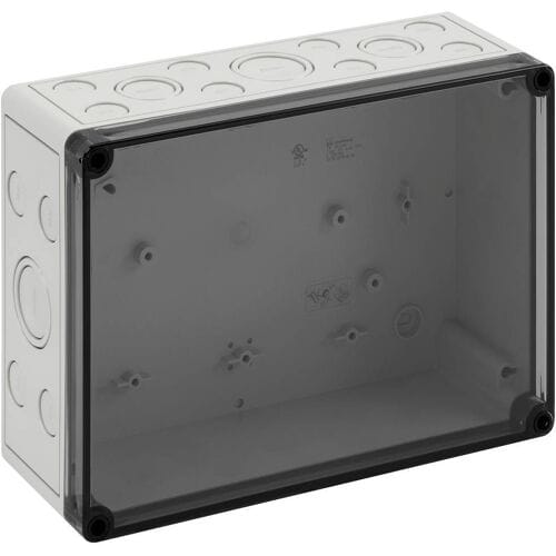 Spelsberg TK PC 2518-9-TM Installatiebehuizing 180 x 254 x 90 Polystereen, Polycarbonaat, Polyurethaan, Polyamide Lichtgrijs 1 stuk(s)