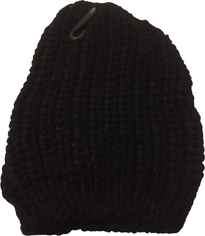 Kwalitatieve Gevlochten Dames Muts / Beanie - One Size - Zwart
