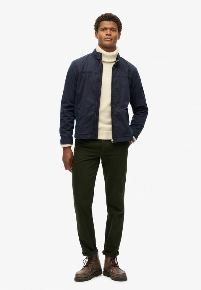 Superdry - Klassieke Harrington jas - Heren - Buitenjassen