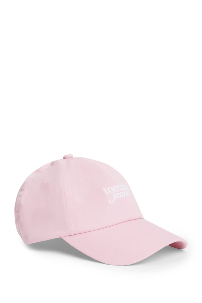 Tommy Hilfiger Script Logo Cap Pearl Dust Rose Größe: OS | Hüte Outlet | Damen | Weiß