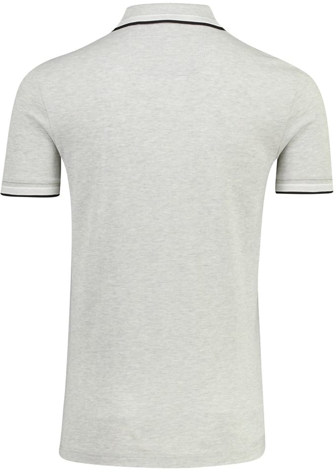 Hugo Boss poloshirt korte mouw grijs