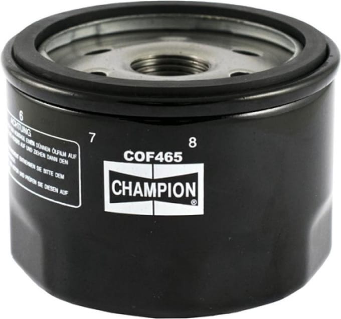 champion oliefilter voor piaggio 500 x9 scooter 2001-2002 cof465 nieuw