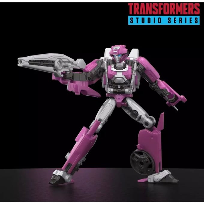 Hasbro Transformers Studio Series Deluxe Class Transformers One Elita-1 14.5” Action Figure, 8+