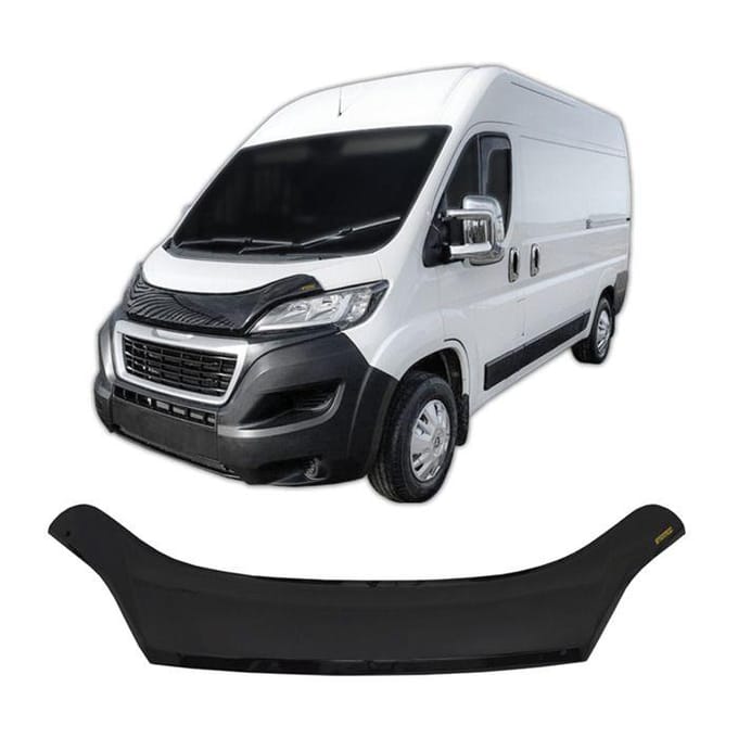 SCOUTT | Motorkap Deflector Bescherming Voor Citroen Boxer Vanaf 2014, Aerodynamisch, Eenvoudige Montage, Geen boren Vereist