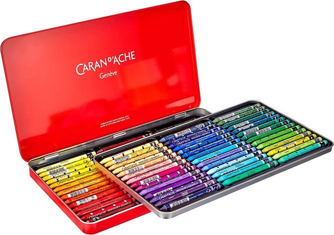 Set of watercolor pastels Neocolor II 84 pcs