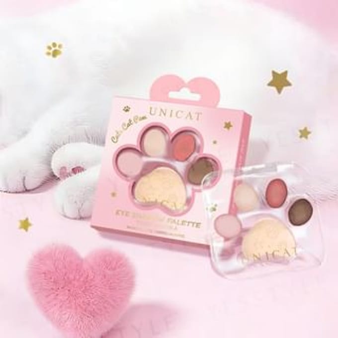 UNICAT - Cute Cat Park Eye Shadow Palette Tipsy Sakura 1 pc