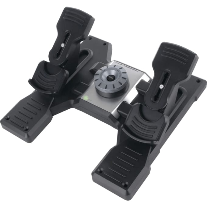 Logitech G Saitek Pro Flight Rudder Pedals - Wired Controller - PC