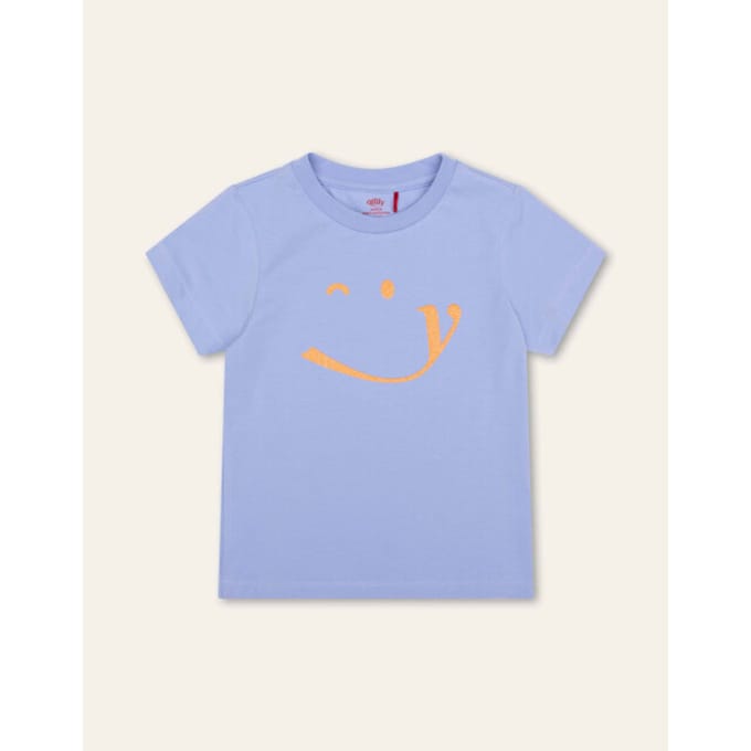 Oilily Tak T-Shirt- maat74/12m Brunnera Blauw