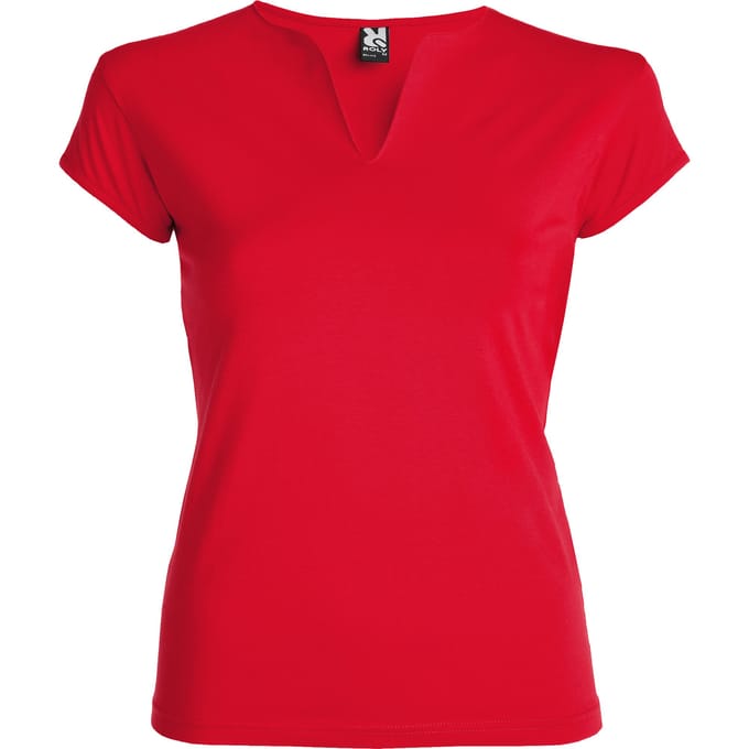 Roly Dames/Dames Belice T-Shirt (Rood)
