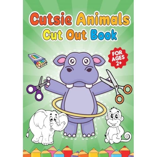 Cutsie Animals - Cut Out Book - Dhr Hugo Elena