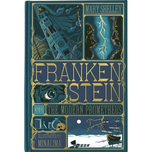 Frankenstein MinaLima Editie door Mary Shelley Hardback Boek 9780063452060