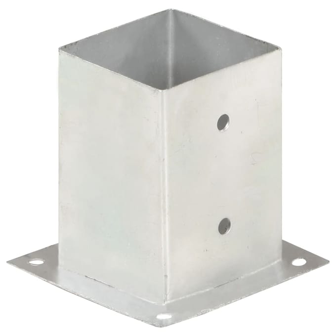 vidaXL Paalankers 4 st 101 mm gegalvaniseerd metaal