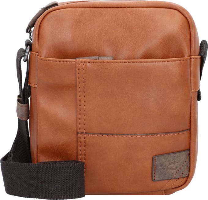 camel active Schoudertas Laos Shoulder Bag Cognac Terracotta