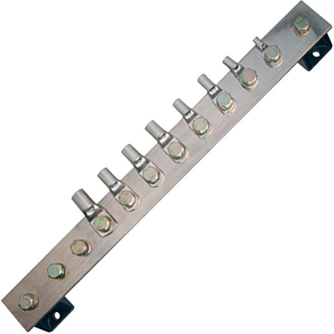 Hoofd Aardingsrail 200A Met Kabelschoen 400mm - 260500