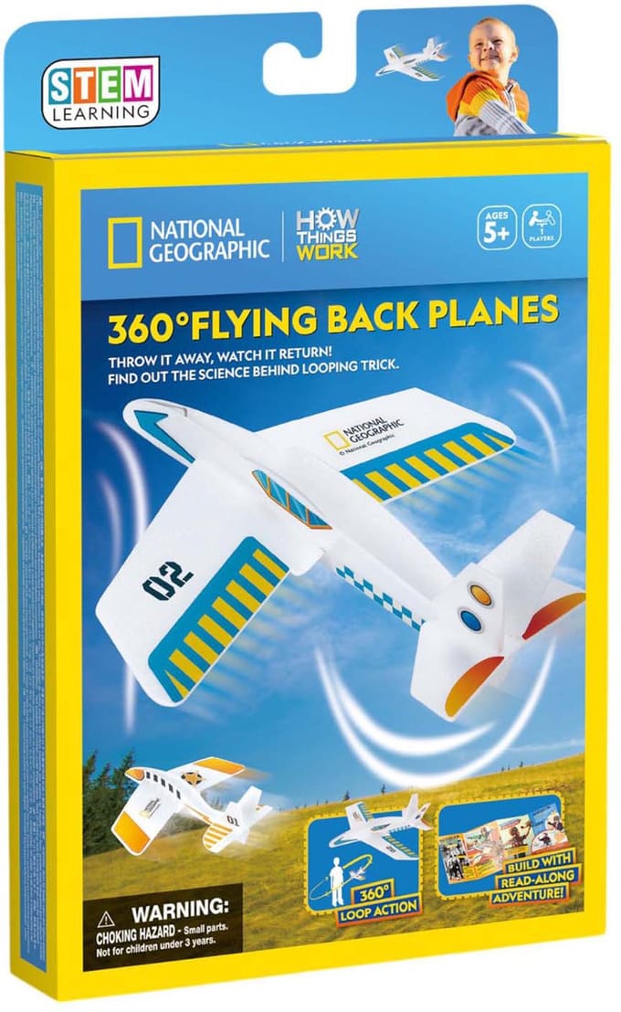 Cubic Fun 3D Puzzle National Geographic STEM Airplane 3D Puzzels