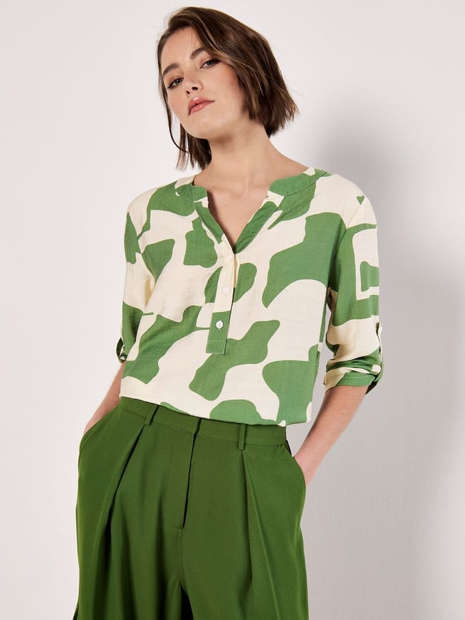 Abstract Shapes Blouse